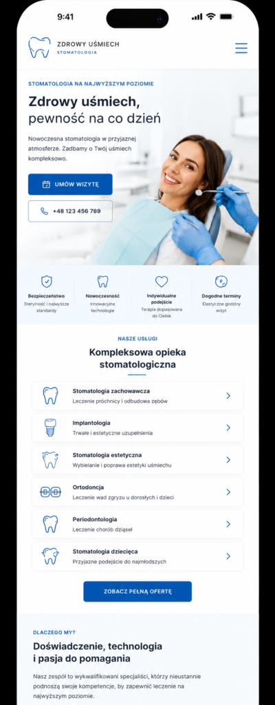Przykładowy projekt strony internetowej